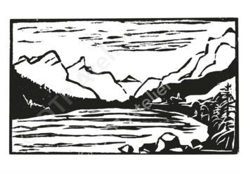 Postkarte «Sufers - Panorama und Stausee» aus der Reihe «Berg+Tal»