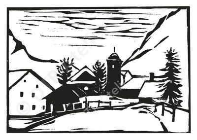 Postkarte «Art-Nr. 802» aus der Reihe «Berg+Tal»