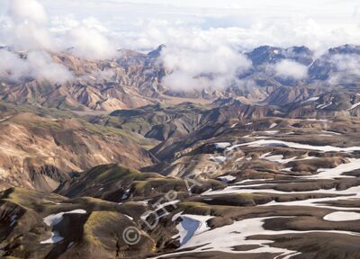 Postkarte «Hügellandschaft»