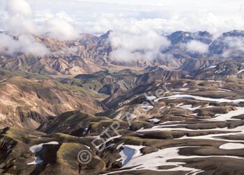 Postkarte «Hügellandschaft»