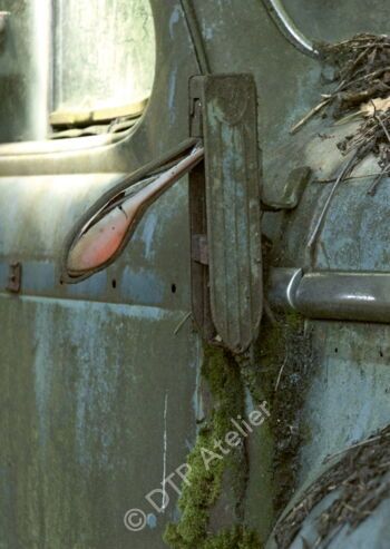 Postkarte «Blinker» aus der Reihe «Technik + Natur»