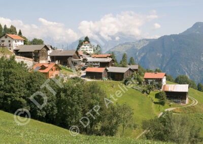 Postkarte «Dalin GR am Heinzenberg» 