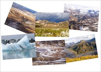 Postkarten-Set  «Eis + Land», Fotos: Annalena Moser