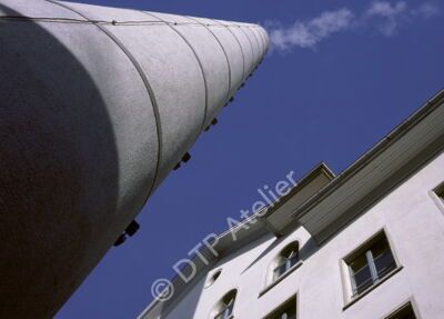 Postkarte - Uster - Kamin BUAG aus der Serie «Stadt + Land»